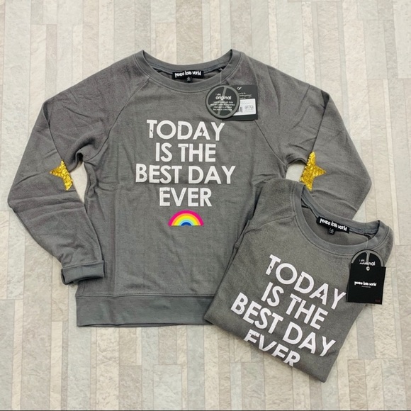 Peace Love World Other - 🎉HOST PICK🎉 NWT Peace Love World Sweatshirt